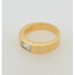 Pre Owned 18ct Diamond Set Band ZB211